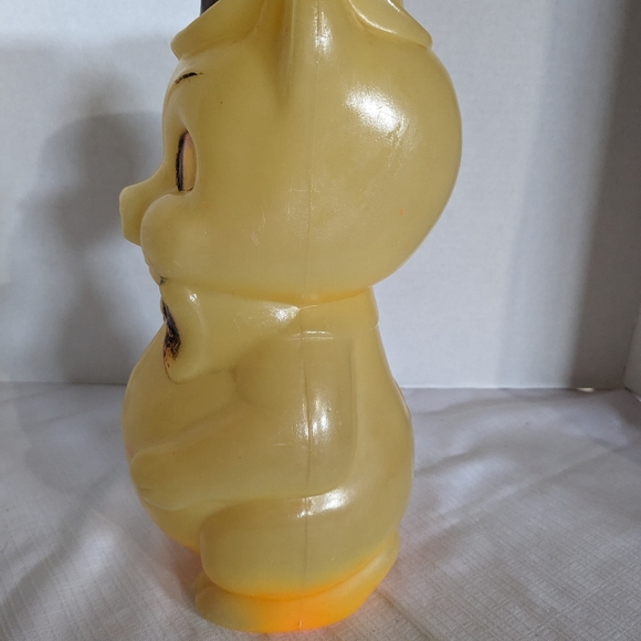 VTG plastic Piggy Bank blow mold with stopper Regal plastics Canada porky pig - Picture 2 of 13